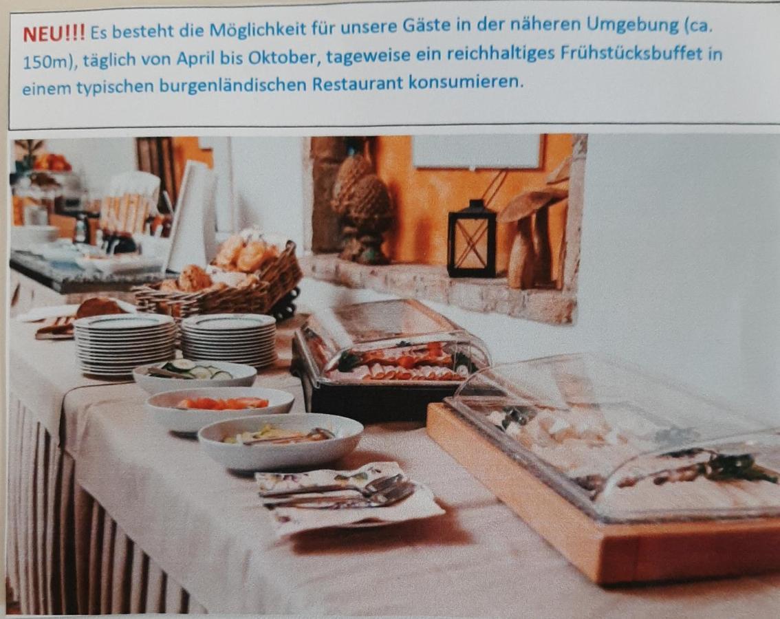 Penthouse Griemann 1 Mit Infrarotkabine Und Eigener Dachterrasse Fuer Max 4 Personen Illmitz Eksteriør bilde