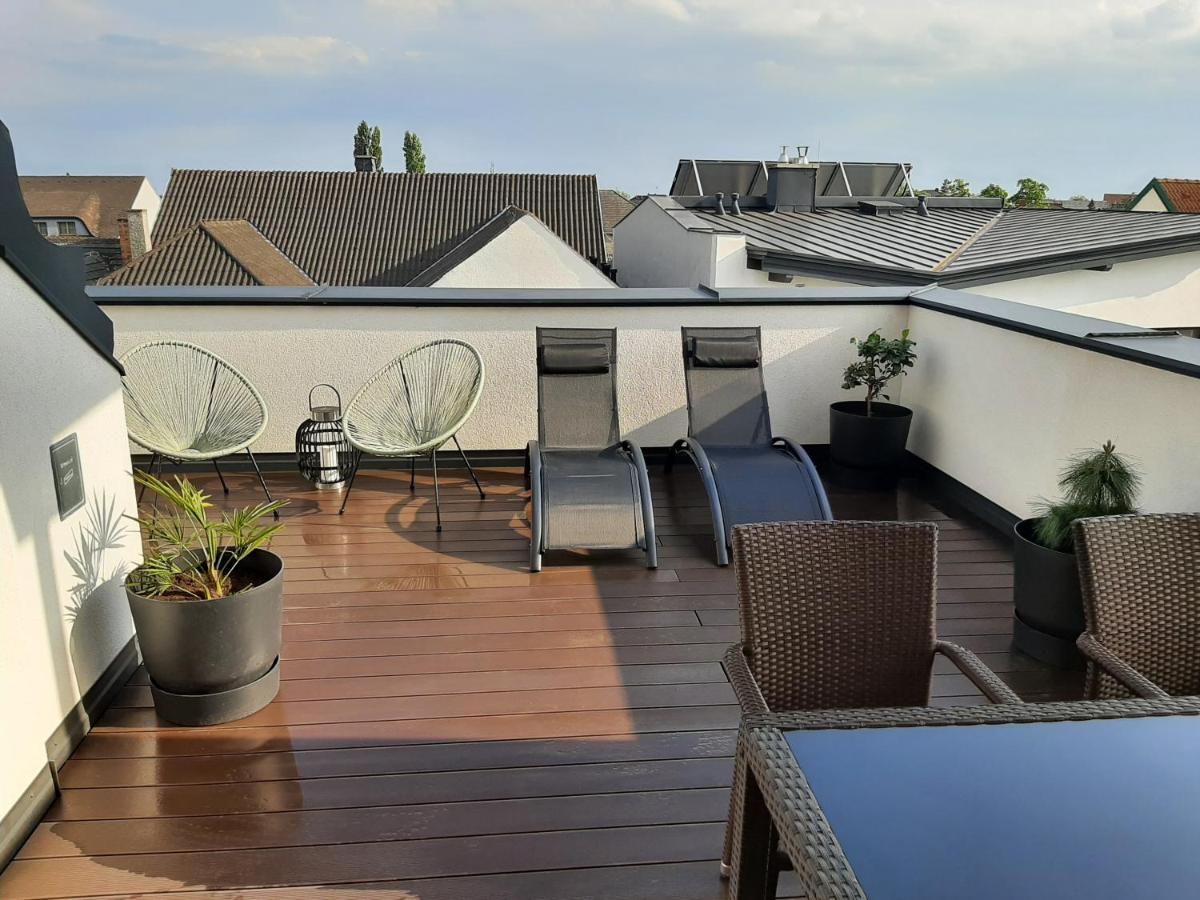 Penthouse Griemann 1 Mit Infrarotkabine Und Eigener Dachterrasse Fuer Max 4 Personen Illmitz Eksteriør bilde